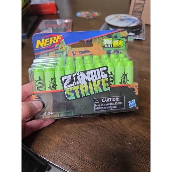 NOS Nerf Zombie Strike Dart Gun Refill 30x Elite Sealed Free S&H - Picture 10 of 16
